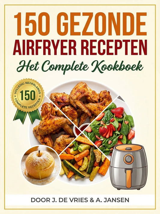 Diabetische Airfryer: 100 Suikerarme en Koolhydraatarme Recepten voor Moeiteloos Koken